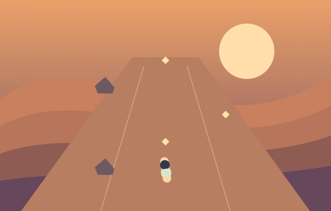 Dune Sprint original gameplay scene