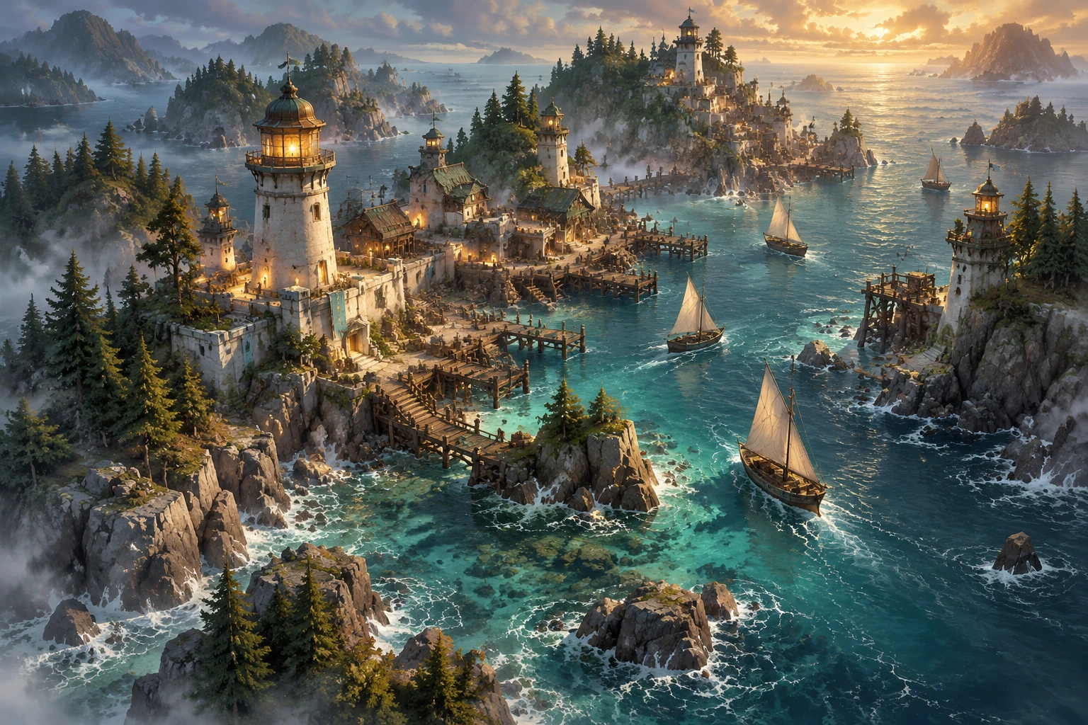 Harbor Watch original illustrated cover