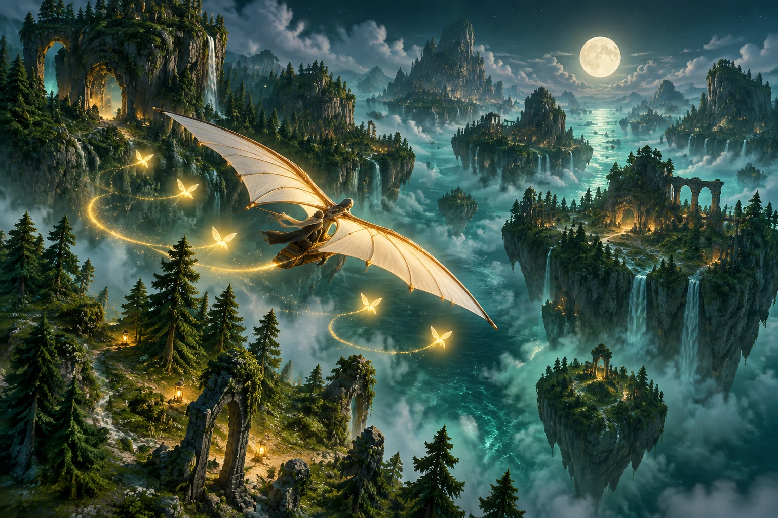 Lumen Trail original illustrated cover