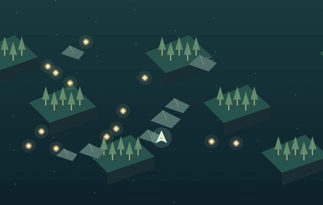 Lumen Trail original gameplay scene